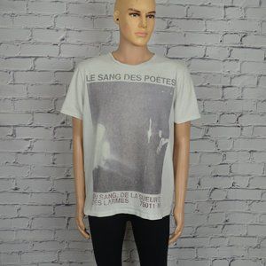 Mens All Saints Poet SS Band Tee graphic tee t-shirt